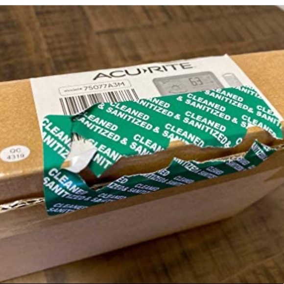 Cleaned & Sanitized Tamper Evident stickers 450 ct - Picture 5 of 7